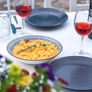 Kritharoto, a greek pasta dish