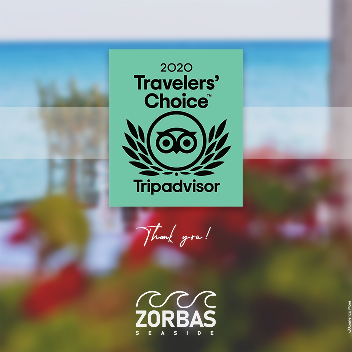 Traveller choice distinction Tripadvisor 2020