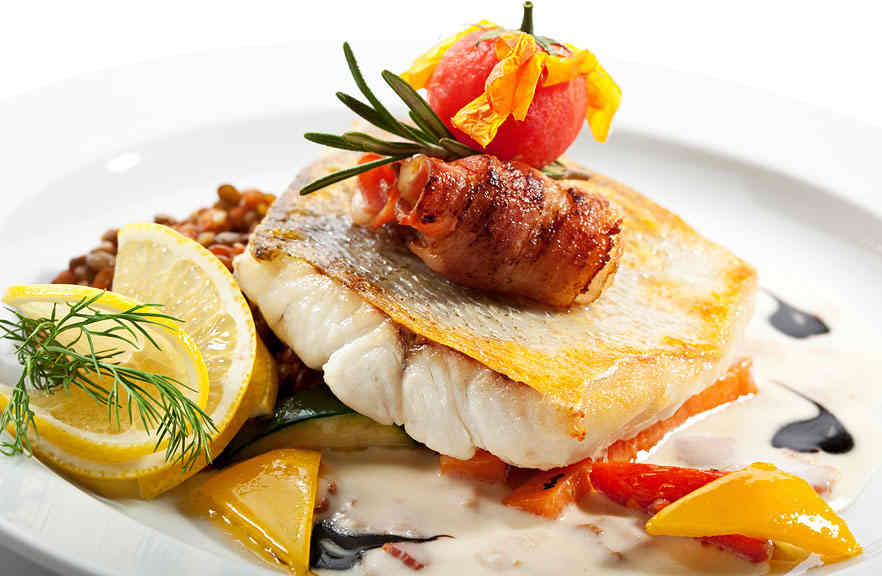 Zorbas Saeside Restaurant/ Shrimp Dish with fish